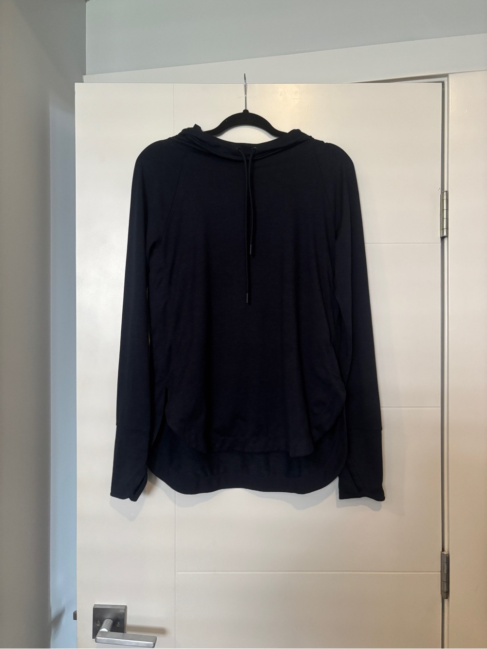 Athleta Uptempo Hoodie Navy Sweatshirt
